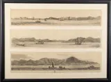 Sir Leopold George. Hong Kong &C. as seen from the anchorage, drawn by Lieut. L. by Hong Kong. Heath, print (other), offered Oct 2024