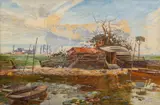 Untitled by David Murray, Watercolour -39 x, offered Oct 2024