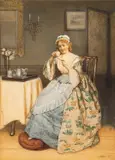 Untitled by James Charles Playfair, Watercolour -33 x, offered Oct 2024