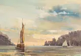 Untitled by Ray Balkwill, Watercolour -25 x, offered Oct 2024