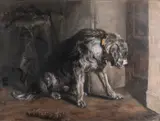 Untitled by Emily Lady Seale, Pastel -38 x, sold Oct 2024