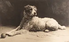 Ready by Herbert Dicksee, Etching -, sold Oct 2024