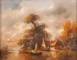 Untitled by Jan van Hessel, oil, offered Aug 2024