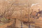 Untitled by Margaret Rowney, 1962, Pen, ink and watercolour -, offered Aug 2024