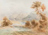 Untitled by David Cox, 1849, Watercolour -, offered Aug 2024