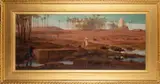 The Site of Ancient Memphis - Oil by Frederick Goodall, 1859, Oil on canvas, offered Jul 2024