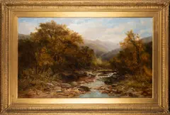 Blackberry Tor by William Widgery, Oil on canvas -75 x, sold Jul 2024