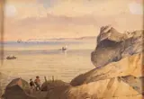 Untitled by Charles Edward Strong, 1877, pencil, sold Jul 2024