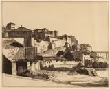 Old Walls and Roman Viaduct Segovia - Etching - 28 by William Strang, Etching -, sold Jul 2024