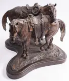 Waitin by Joelle Smith, bronze, offered Jul 2024