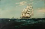 Cutty Sark by Robert McGregor, Oil on canvas, sold Jul 2024