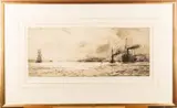 Untitled by William Lionel Wyllie, Etching -23 x, offered Jul 2024