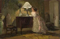 Untitled by Albert Ludovici Jnr, Oil on panel -, offered Jun 2024