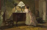 Untitled by Albert Ludovici Jnr, Oil on panel -, offered Jun 2024