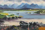 Untitled by J M O'Brien, Oil on canvas -, sold Jun 2024