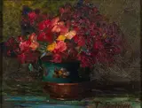 Untitled by Elizabeth Trevor Sutcliffe, Oil on board -21 x, sold Jun 2024