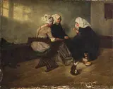 Untitled by Claus Mayer, Oil on canvas -83 x, sold Jun 2024