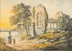 Untitled by John Laporte, 1822, Watercolour, sold May 2024