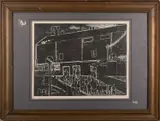 Untitled by P. Cannon, Lithograph, sold May 2024