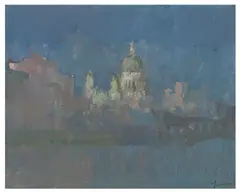Untitled by Martin Yeoman, oil on canvas, offered Jun 2024
