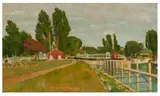 Untitled by Wilfred Fairclough, oil on board, offered Jun 2024