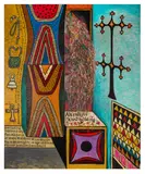 C.b.e., h.r.s.w., r.a. (british, 1920-2014) by Alan Davie, oil on canvas, offered Jun 2024