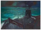 Untitled by Harold Mockford, oil on canvas, offered Jun 2024
