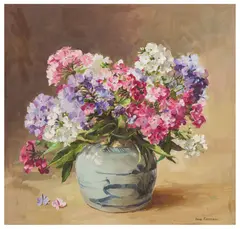 Untitled by Anne Cotterill, oil on board, offered Jun 2024