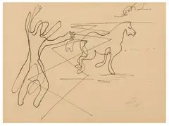 Untitled by Stanley William Hayter, ink, offered Jun 2024