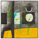 Untitled by Paul Rudall, 1997, oil and pen, offered Jun 2024