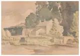 R.a. (british, 1893-1977) by John Nash, watercolour, offered Jun 2024