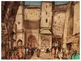 Untitled by John Minton, gouache, offered Jun 2024