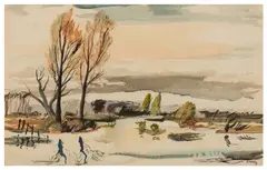 Untitled by Rowland Suddaby, watercolour, offered Jun 2024