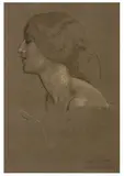 Untitled by Robert Anning Bell, charcoal, offered Jun 2024
