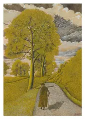 Untitled by James Lloyd, gouache and watercolour on paper, offered Jun 2024
