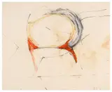 Untitled by Adrian Heath, watercolour and pencil, offered Jun 2024