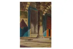 Untitled by Waldimir Petroff, oil on card, offered Jun 2024