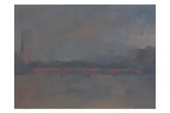 Untitled by Bernard Myers, oil on board, offered Jun 2024