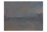 Untitled by Bernard Myers, oil on board, offered Jun 2024