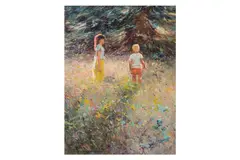 Untitled by Robert Hagan, oil on canvas, offered Jun 2024