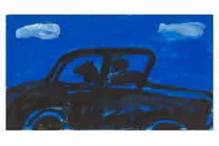 Untitled by Janet Patterson, acrylic on paper, offered Jun 2024