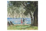 Untitled by Louis Bourgeois-Borges, watercolour, offered Jun 2024