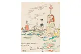 Untitled by Paul Signac, watercolour and crayon, offered Jun 2024