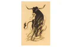 Untitled by Sunil Das, charcoal on paper, offered Jun 2024