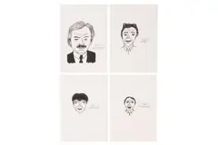 Untitled by David Shrigley, ink, offered Jun 2024