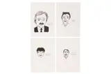 Untitled by David Shrigley, ink, offered Jun 2024