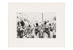 Untitled by Burk Uzzle, Silver gelatin print, printed later, flush mounted to card, image/sheet size, offered Jun 2024