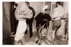 Untitled by William Klein, Silver gelatin print, flush mounted to board, image/sheet size, offered Jun 2024