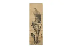 林良（款） Eagle雄鷹圖 by Lin Liang, sculpture, offered May 2024