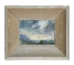 Big anne's wake by Melita Denaro, Oil on board, sold Oct 2023